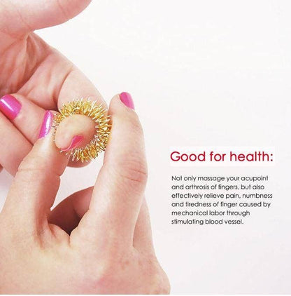 3-Pack Acupressure Rings