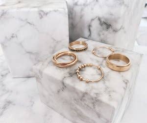 Spinning Anxiety Fidget Ring Shiny Gold: Easy Order size 16-17-18-19