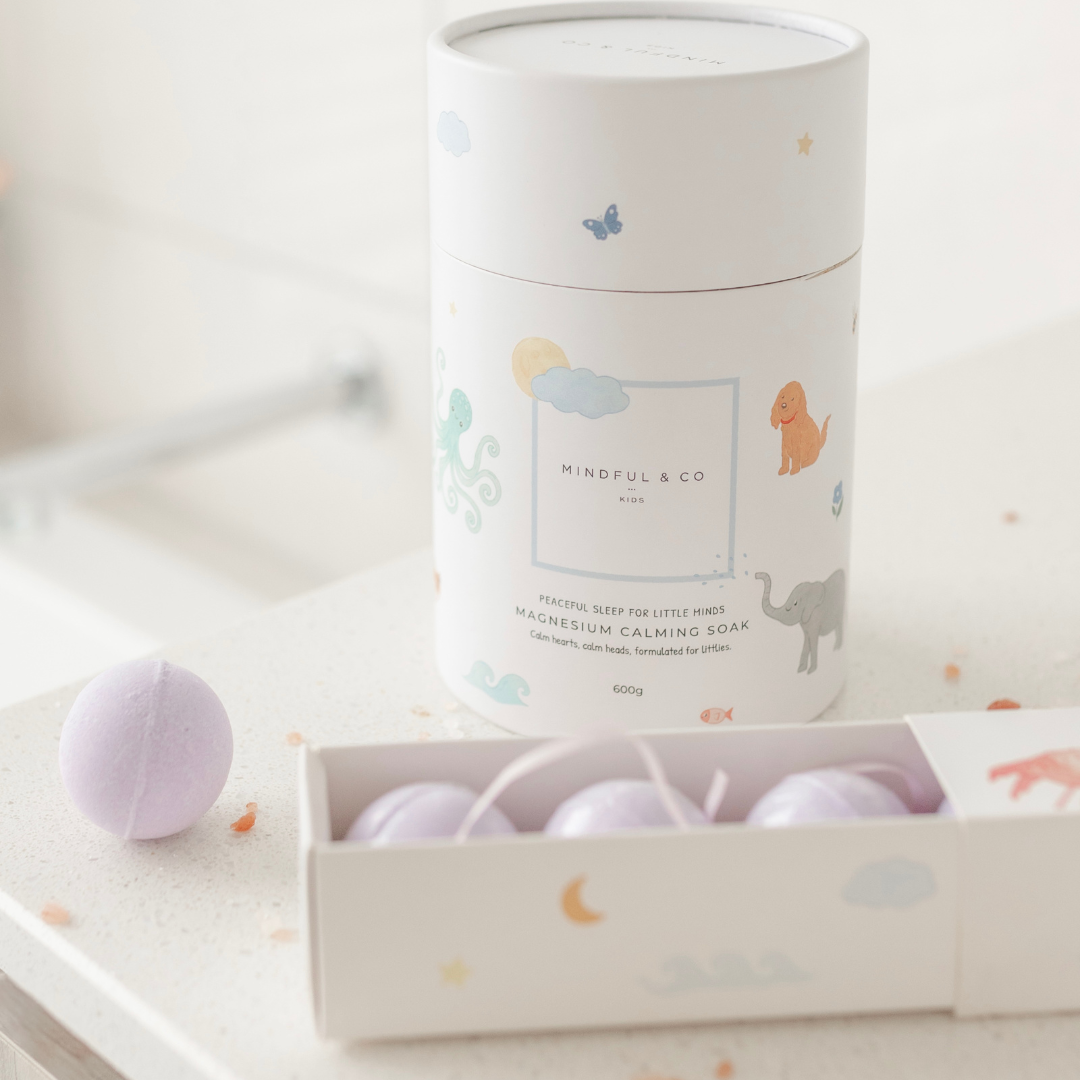 Sweet Dream Drops – Kids Magnesium Sleep Bath Bombs