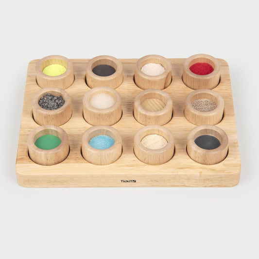 Touch & Match Board Sensory board - Touch and feel - wooden