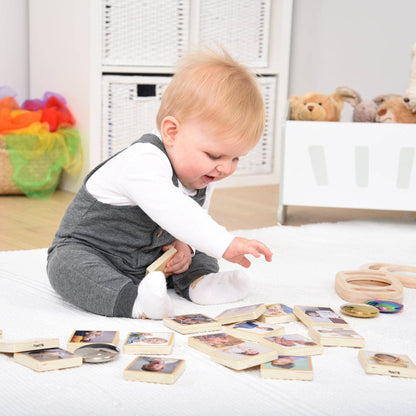 My Emotions Wooden Tiles - Pk18